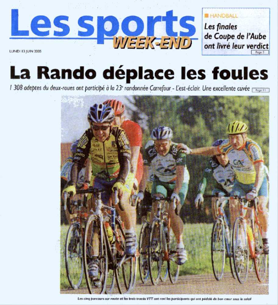 Randonnée Carrefour-L'Est-Eclair (12/06/2005)
